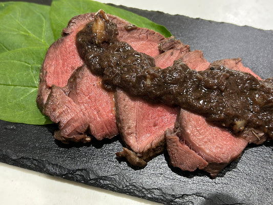 遠野鹿【熟成】モモスライス200g 手間いらずで料理の幅が広がる