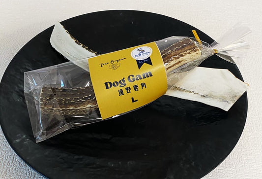 【遠野オーガニック】遠野鹿角ドッグガム Lサイズ(20cm~)