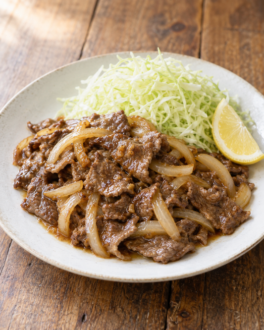 【鹿肉レシピ】熟成ローススライスの生姜焼き（画像はAI生成のイメージ）