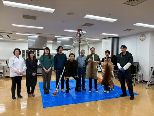 「命をいただく」ジビエ解体体験が好評！花巻商工会議所の皆さんが遠野ジビエを体感